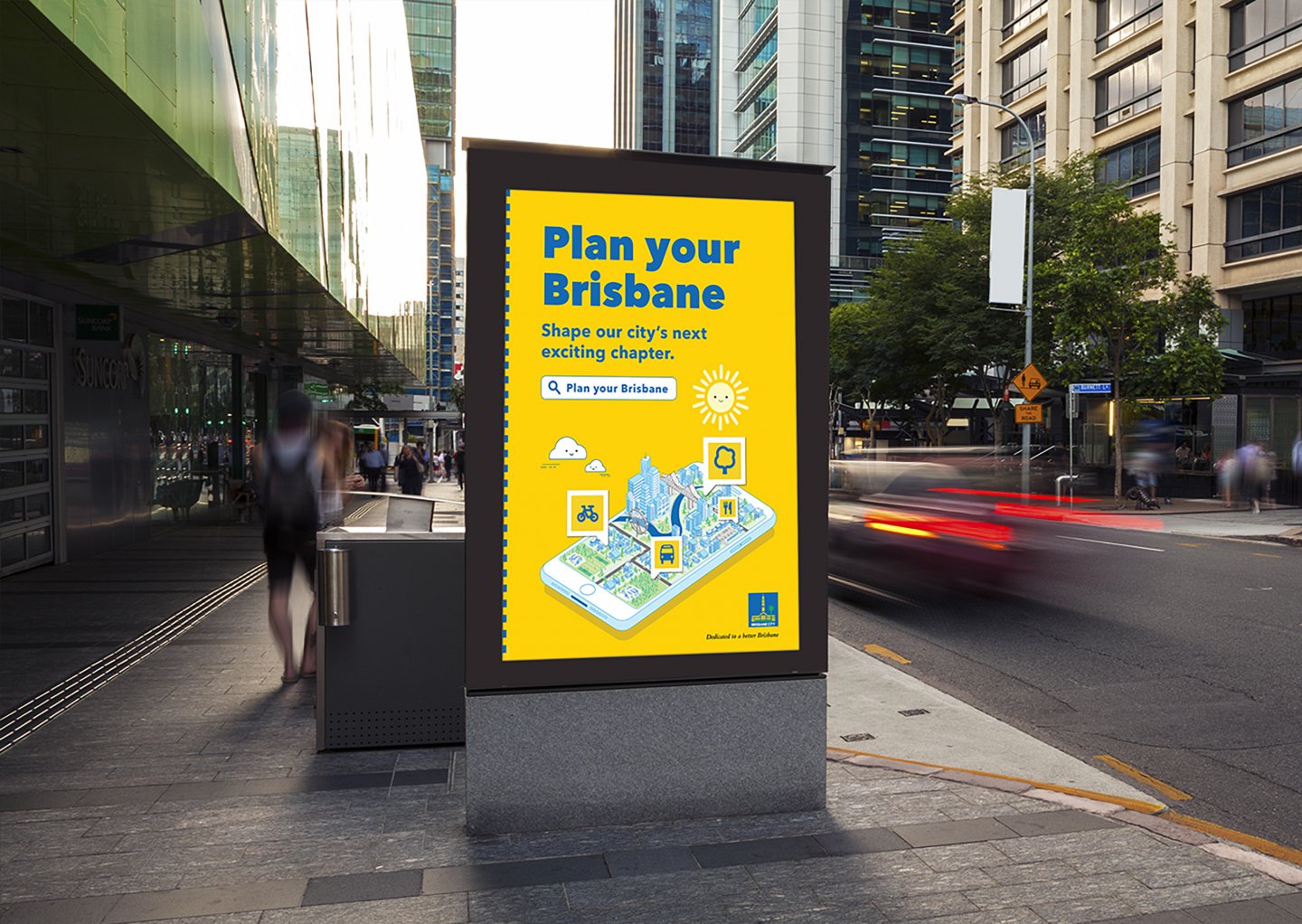 Plan Your Brisbane Adshel Designs by JSAcreative